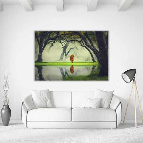 Monk in Deep Forest