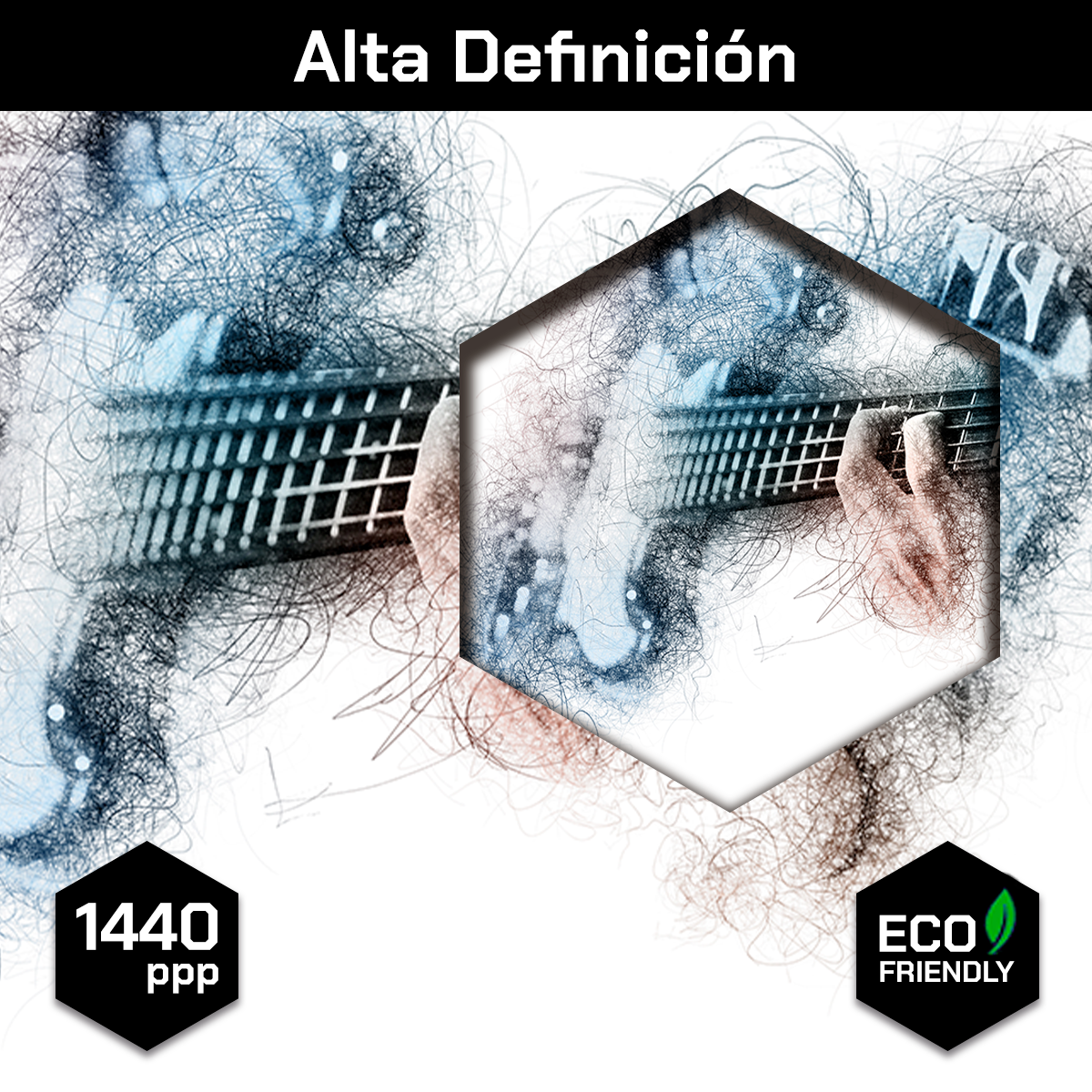 Guitarrista Tocando Surreal