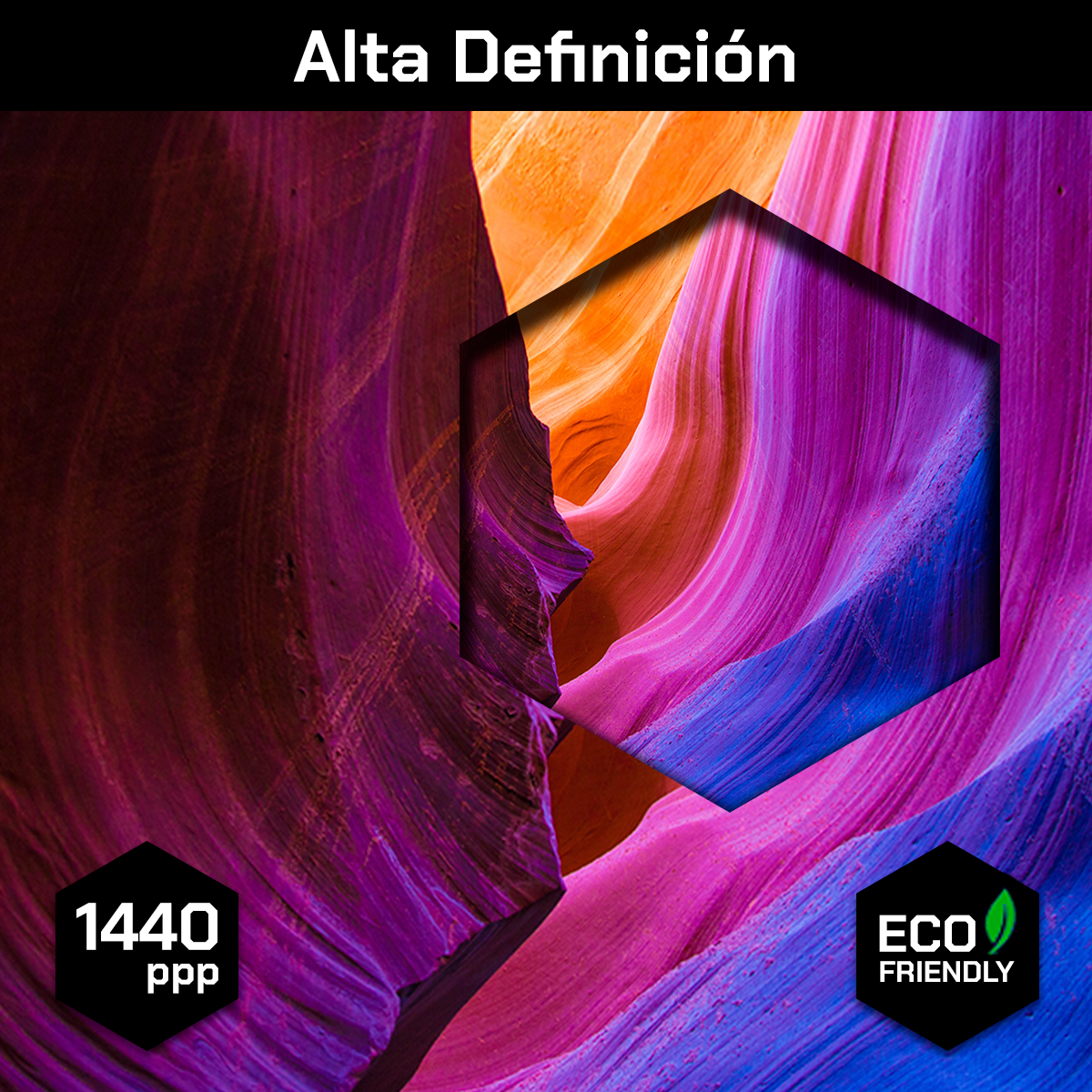 Cañones Curvas Moradas