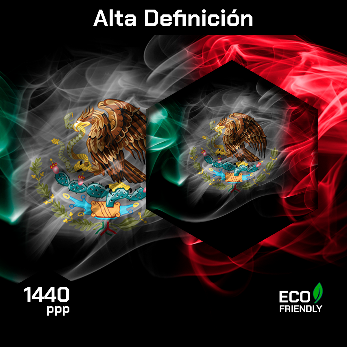 Mexico Bandera De Humo