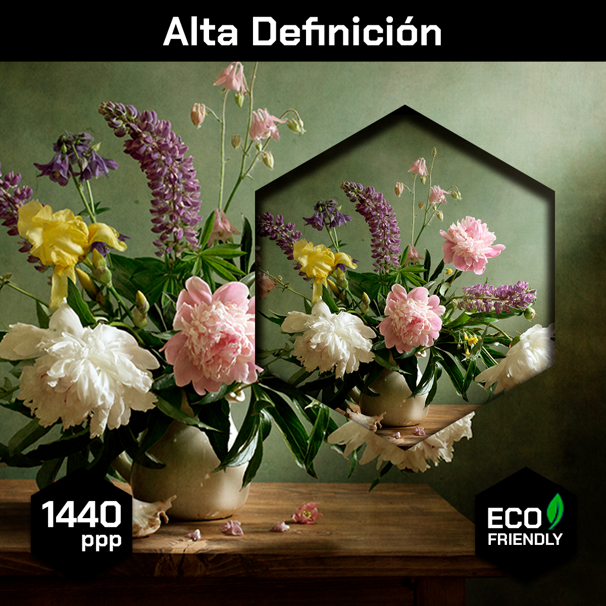 Hermosas Peonias En Vaso