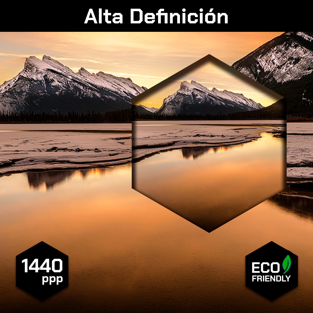 Lago Reflejo Amanecer