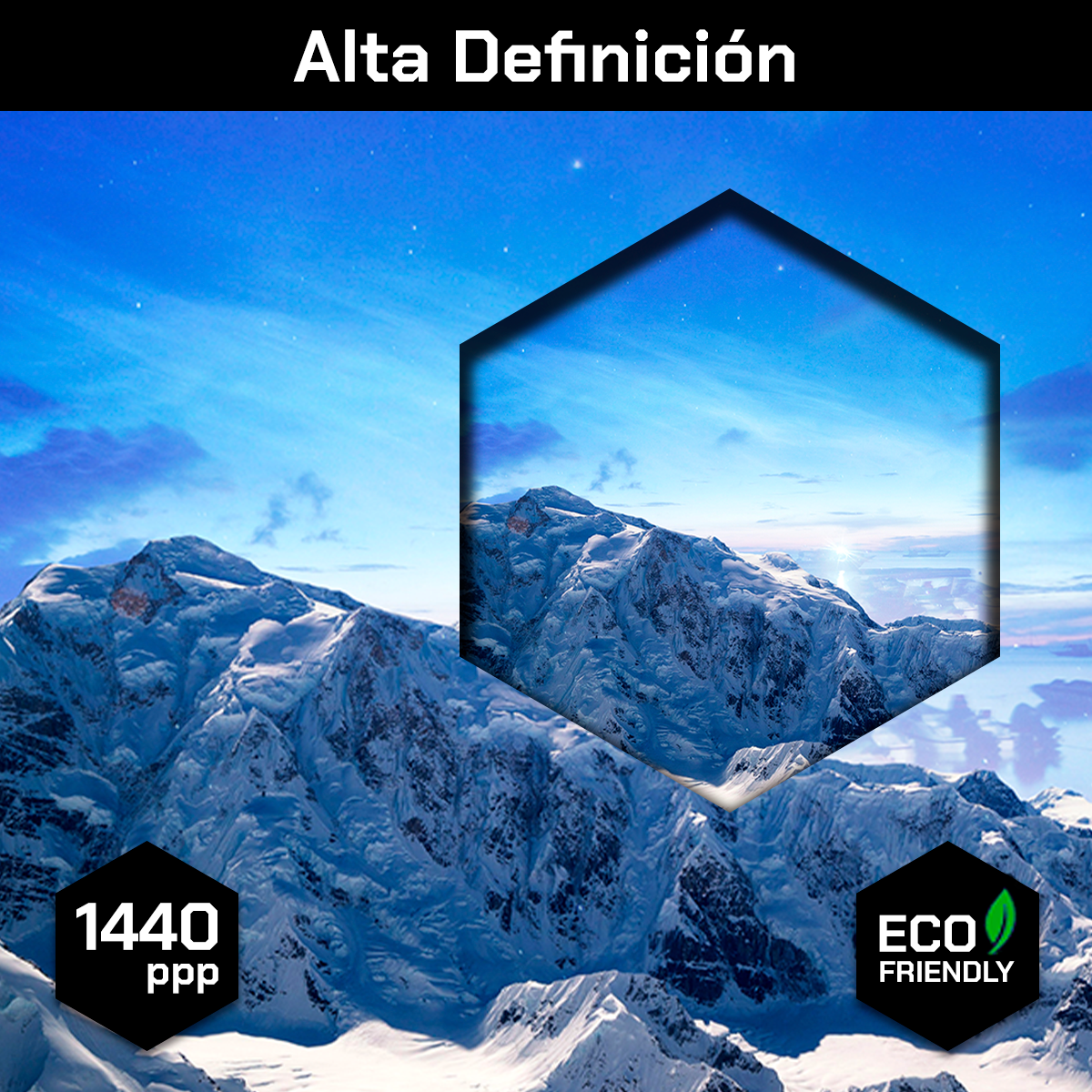 Montañas Epicas En Nieve