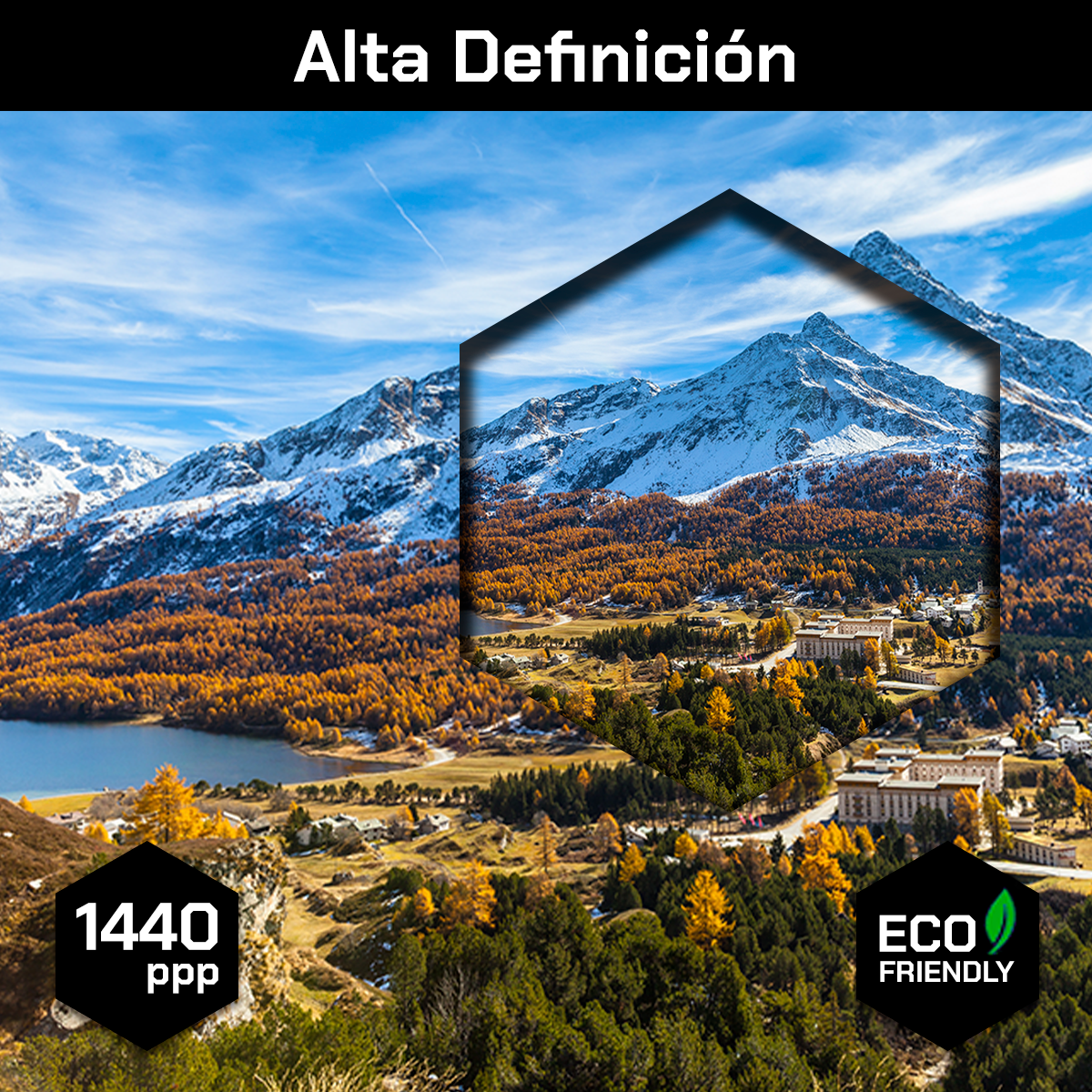 Montañas Sobre Pueblo