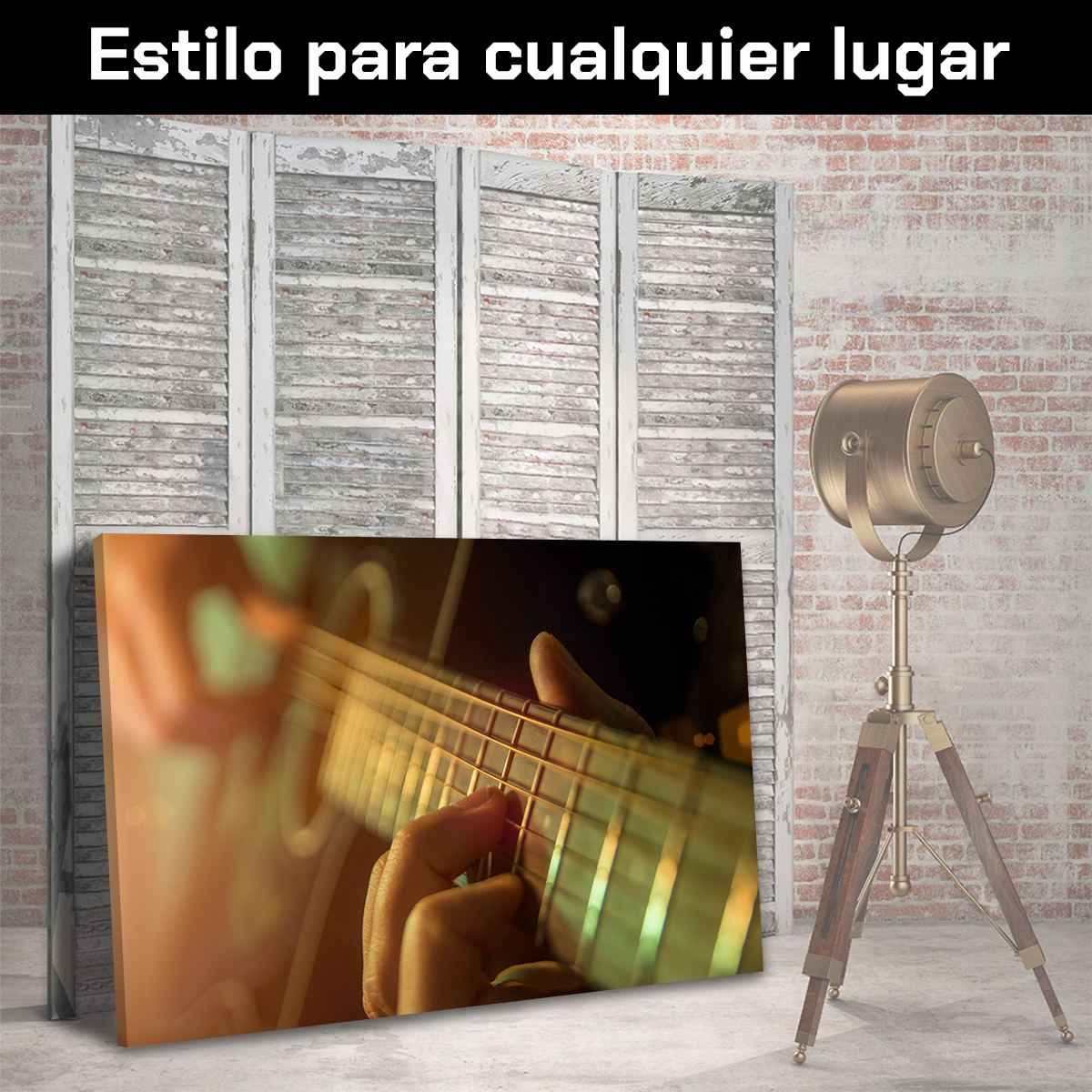 Guitarrista Con Acustica