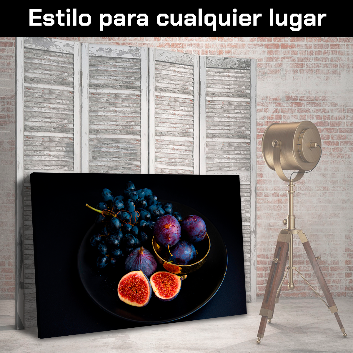 Higos Ciruelas Y Uvas
