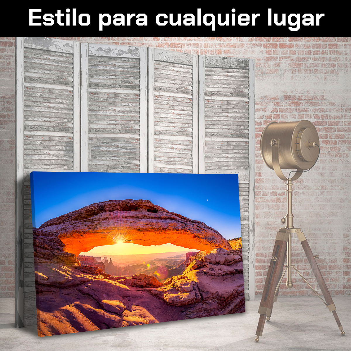 Cañones Arco De Mesa Sol