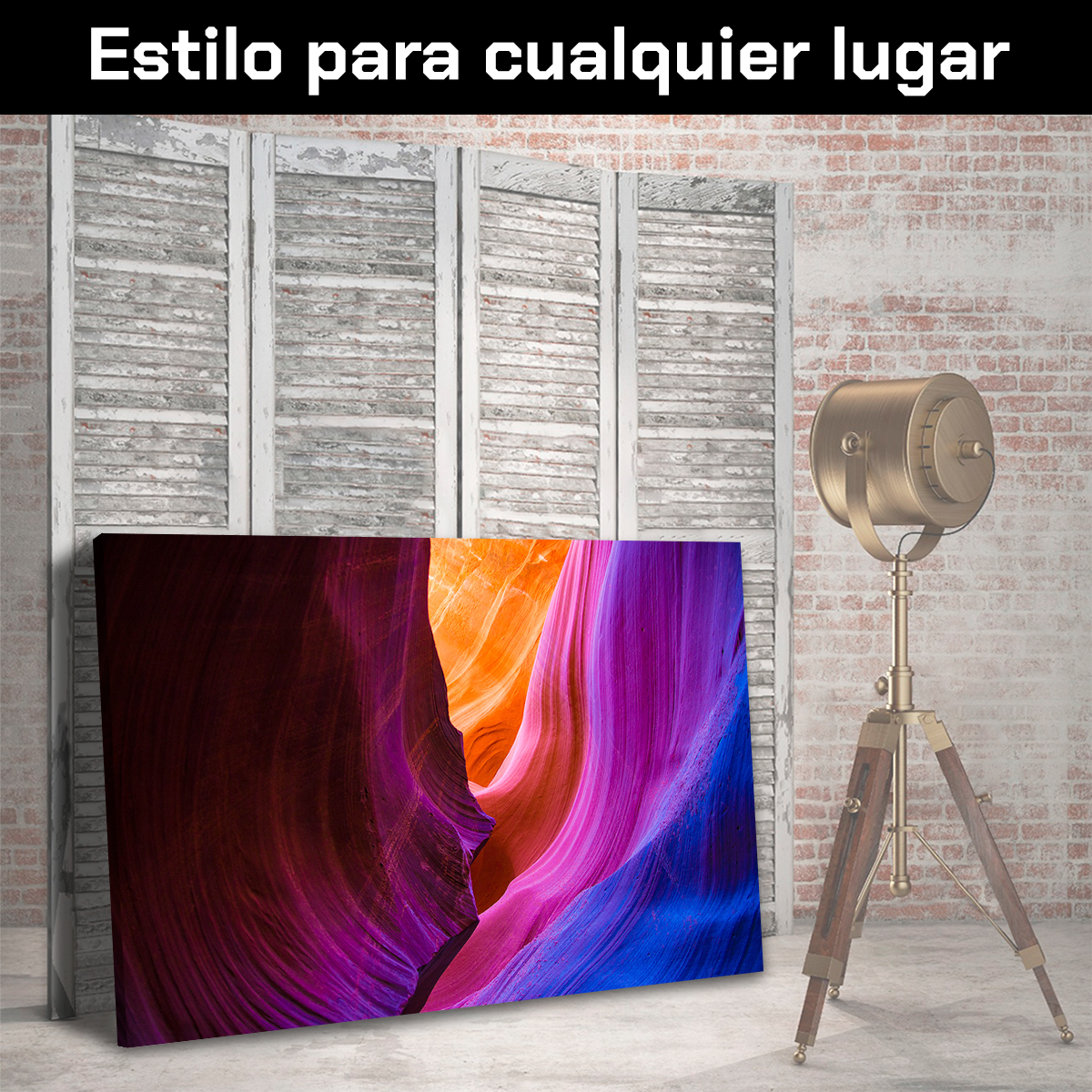 Cañones Curvas Moradas