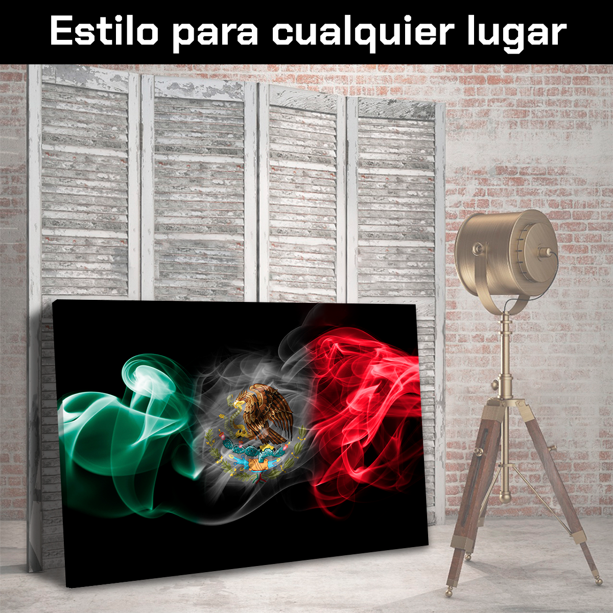 Mexico Bandera De Humo