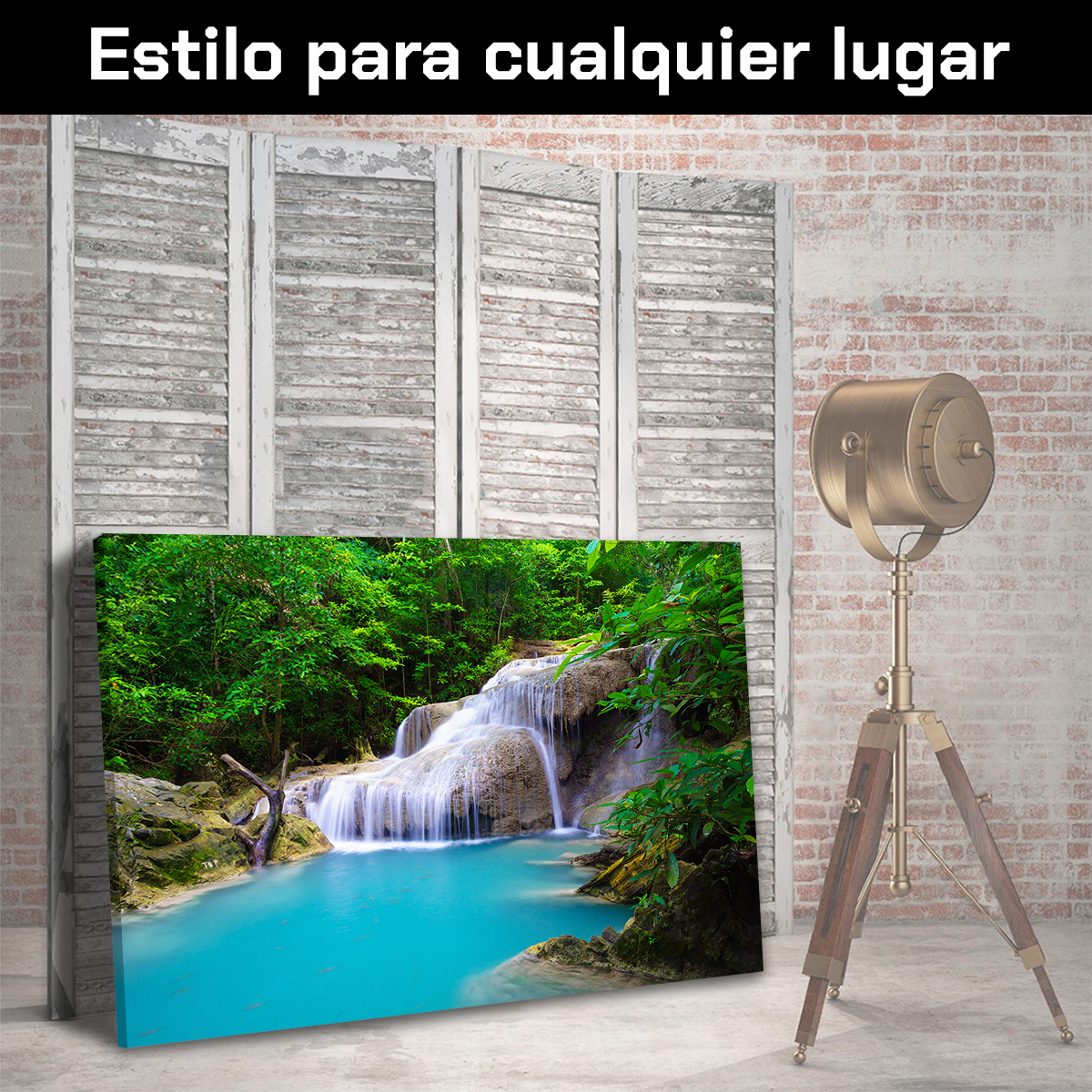 Cascada Azul Turquesa