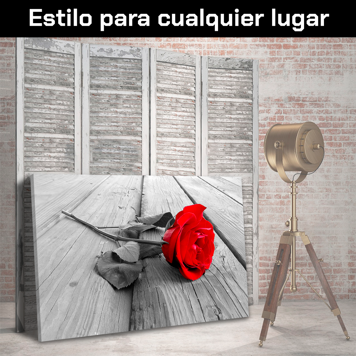 Rosa Roja Madera