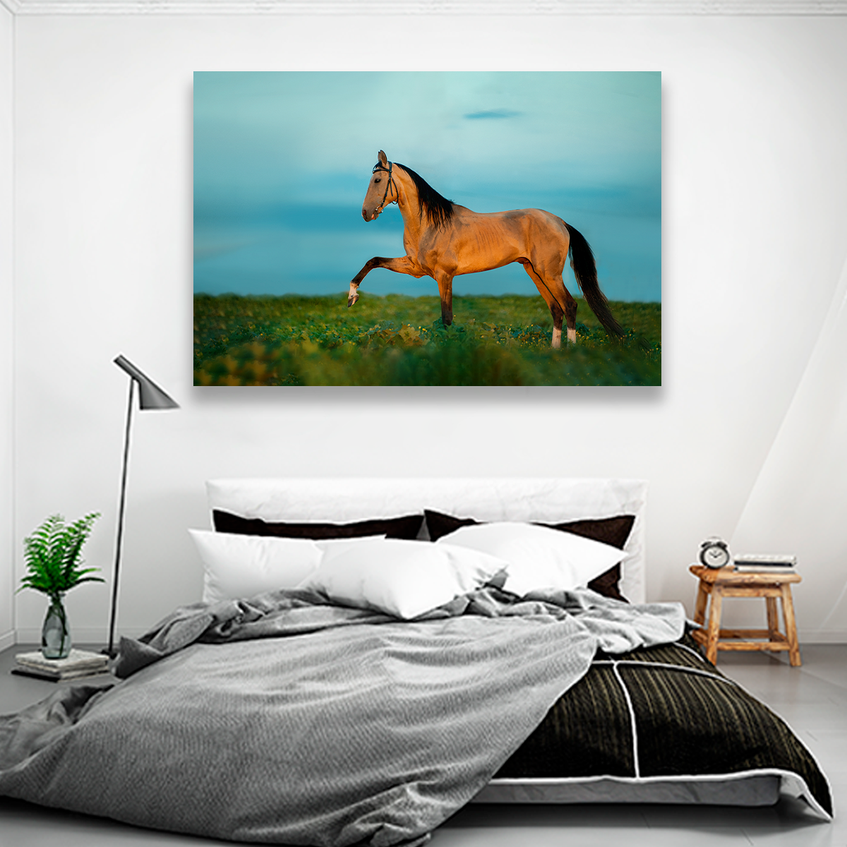 Caballo En La Pradera
