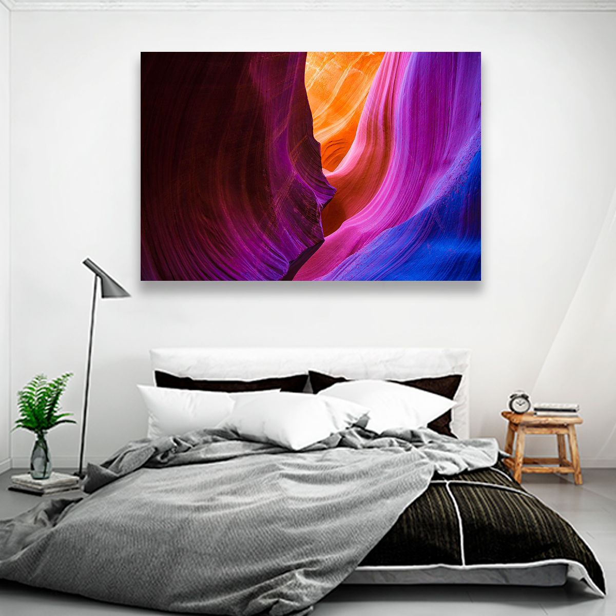 Cañones Curvas Moradas