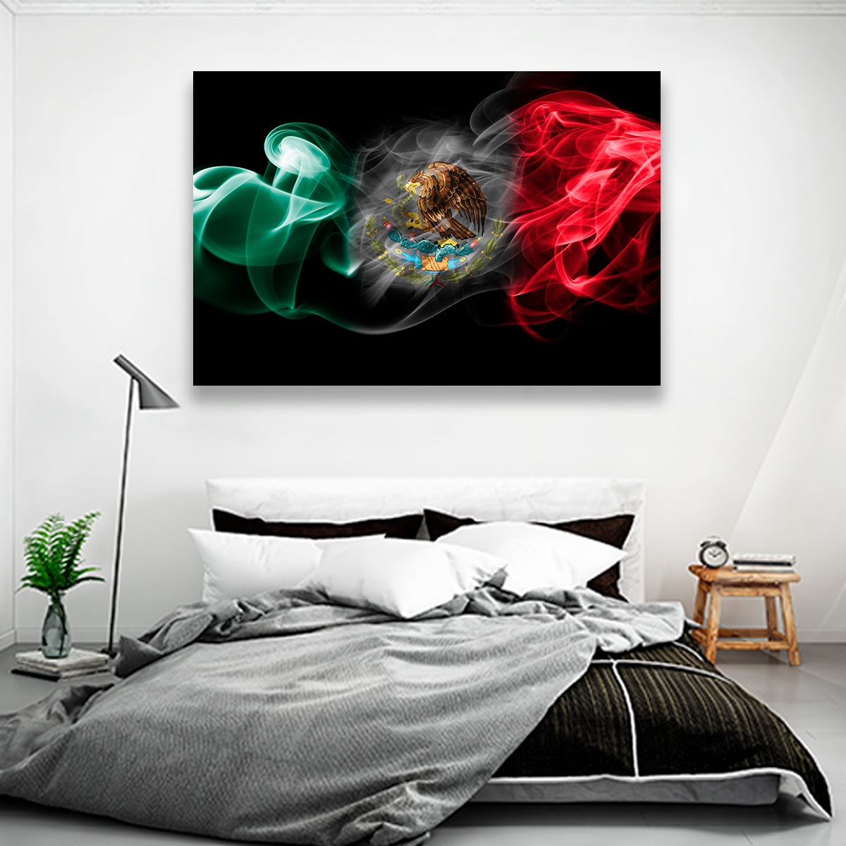 Mexico Bandera De Humo