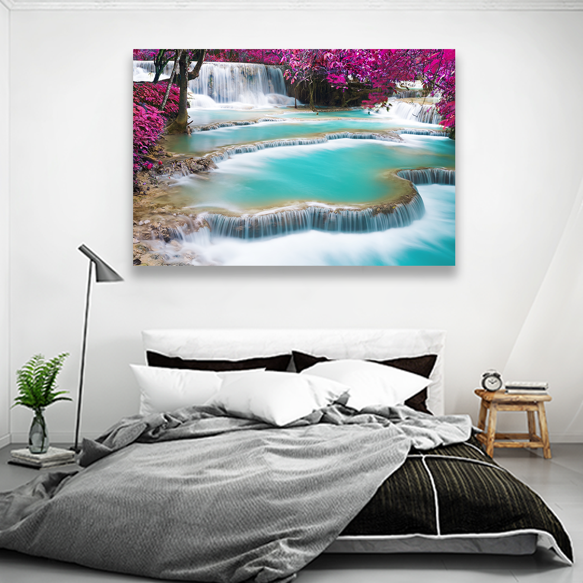 Cascada Agua Turquesa