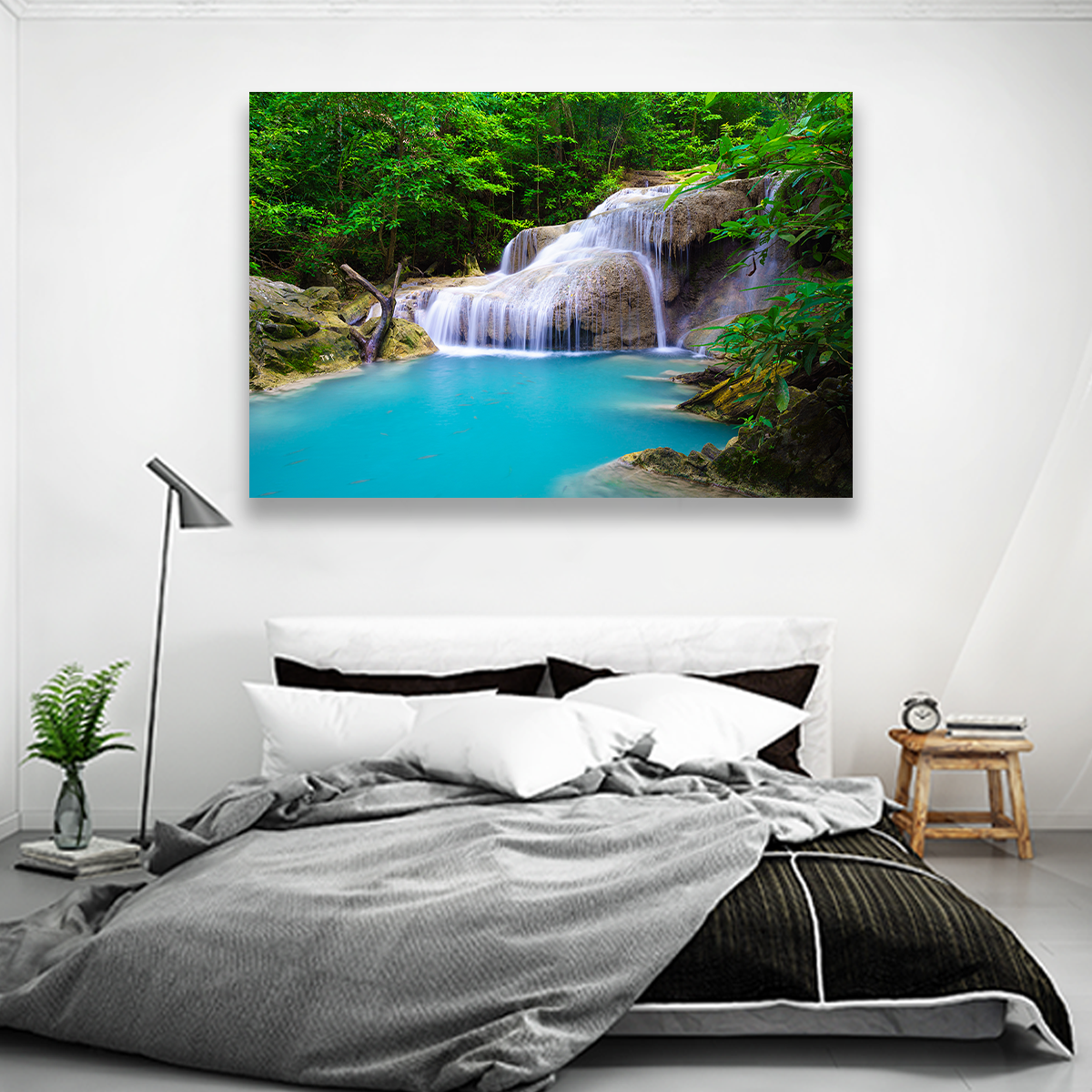 Cascada Azul Turquesa