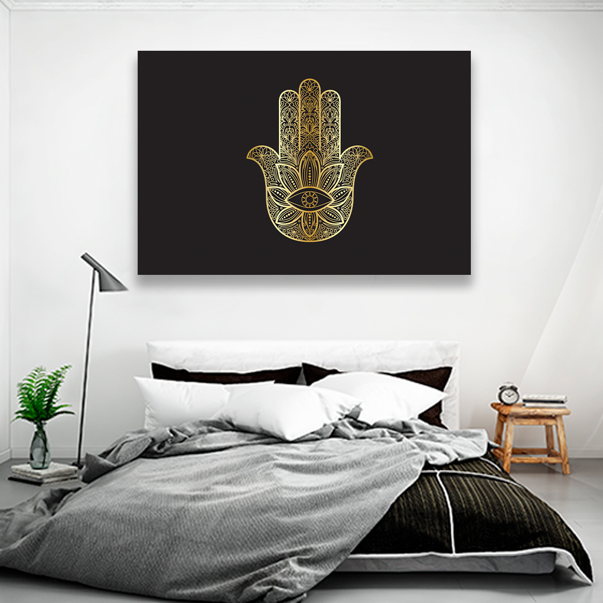 Mano De Hamsa Amuleto Dios