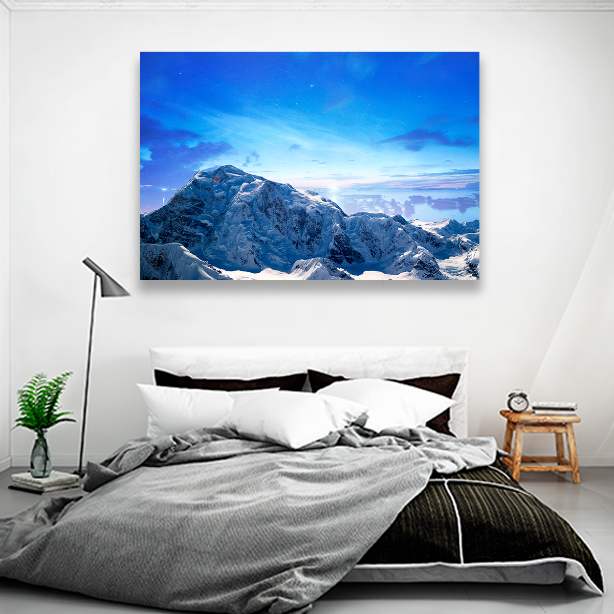Montañas Epicas En Nieve