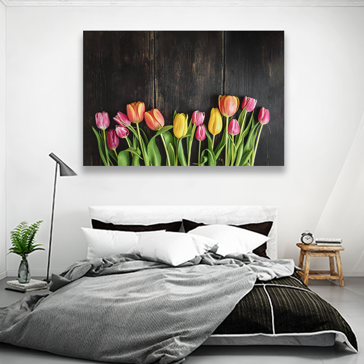 Tulipanes Madera