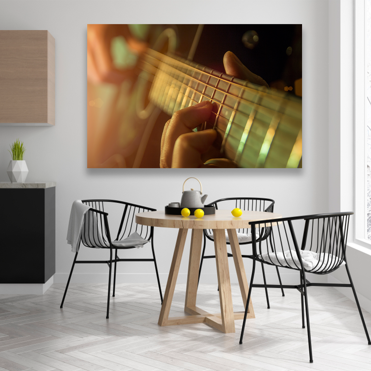 Guitarrista Con Acustica