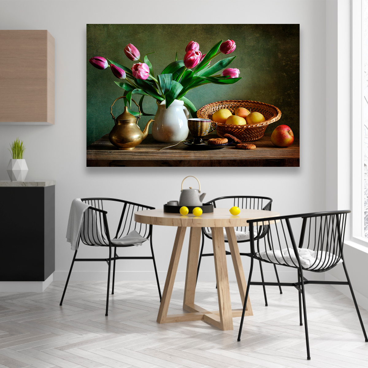 Tulipanes Con Manzanas