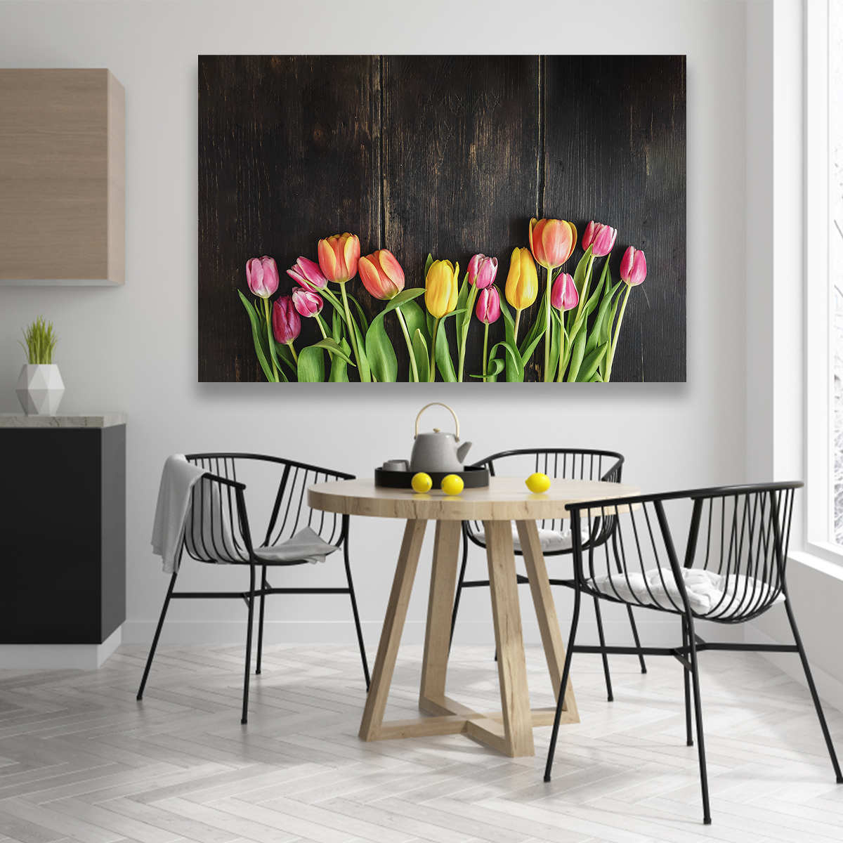 Tulipanes Madera