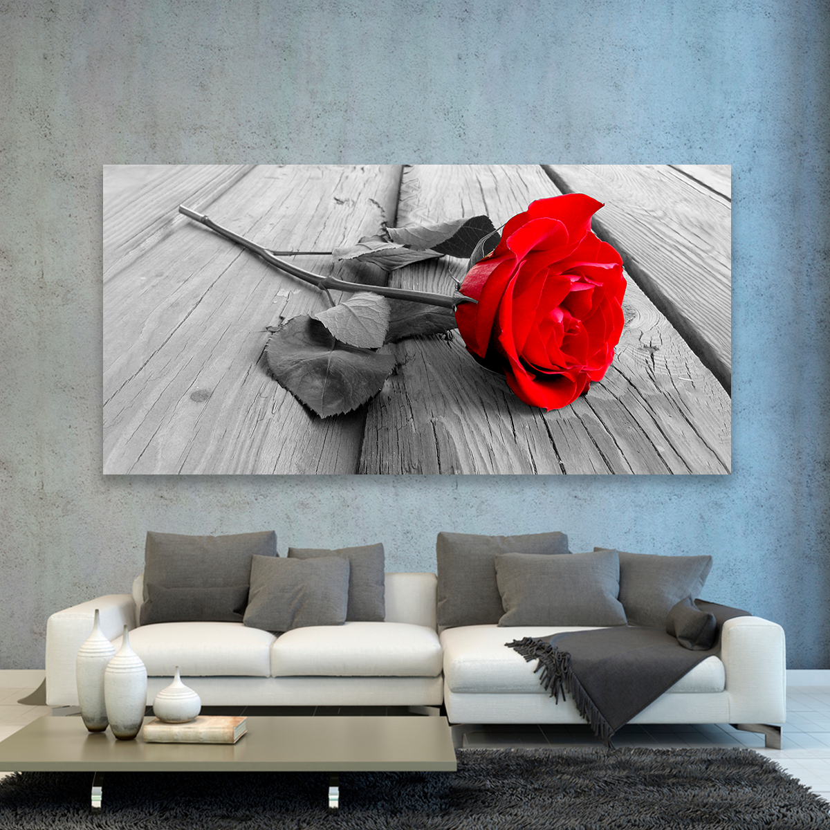 Rosa Roja Madera