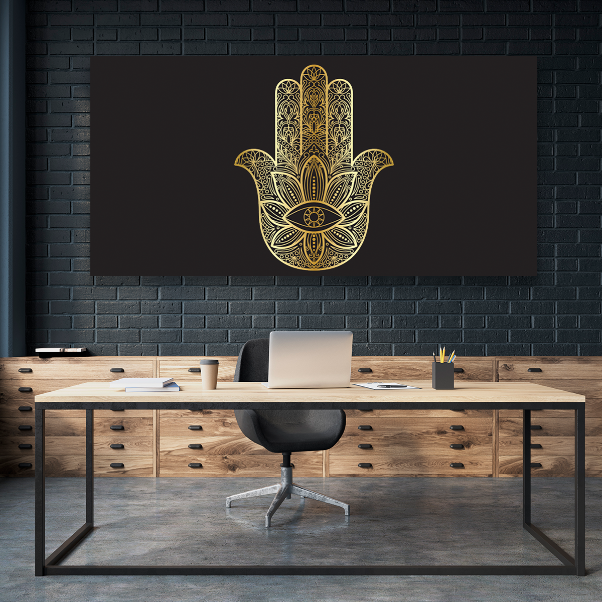 Mano De Hamsa Amuleto Dios