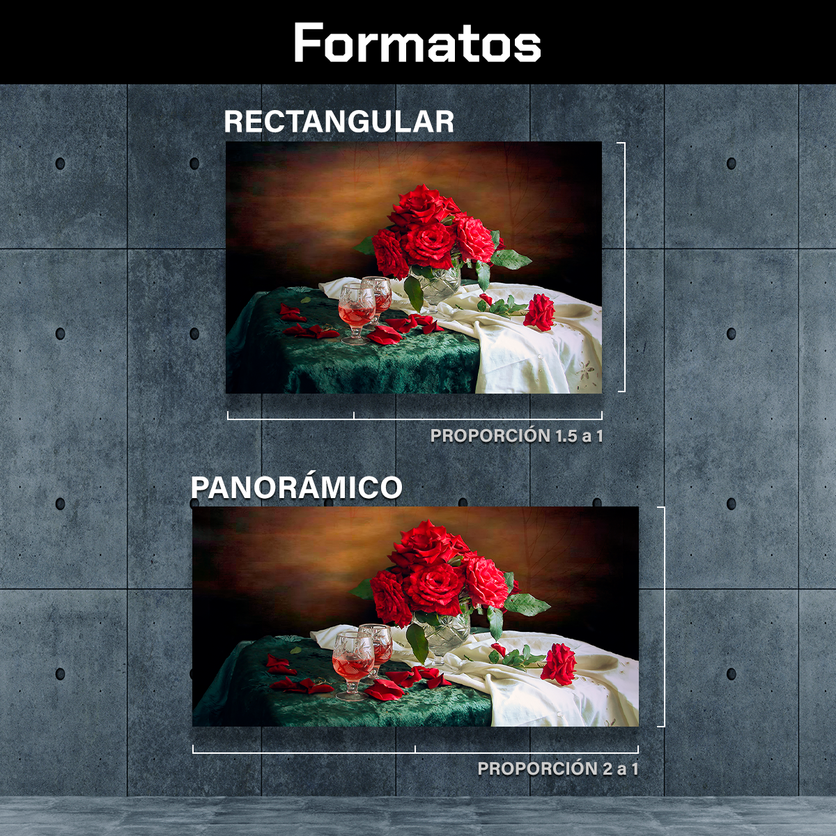Rosas Y Vino Tinto
