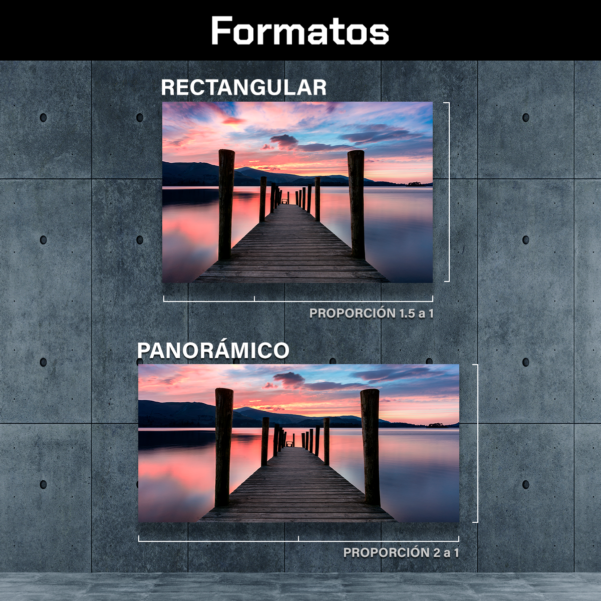 Lago Atardecer Vibrante