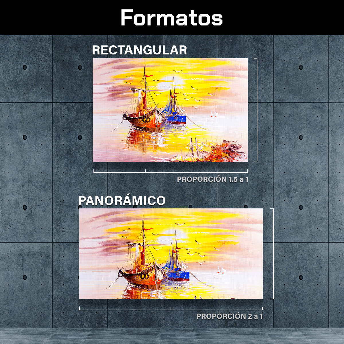 Barcos Al Atardecer