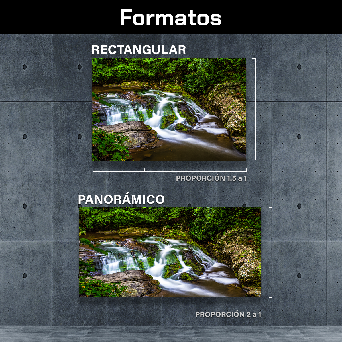 Cascada Sobre Piedras