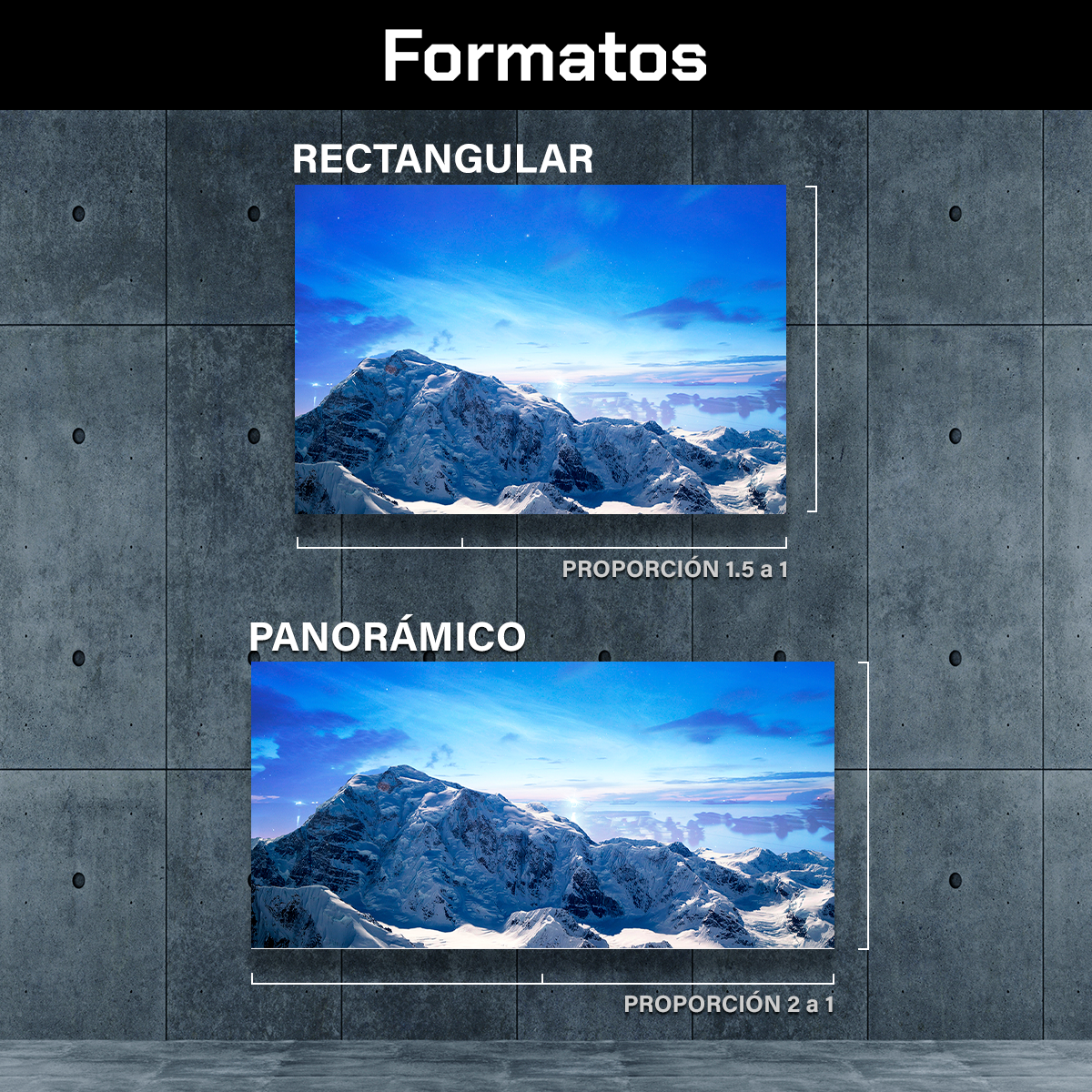 Montañas Epicas En Nieve