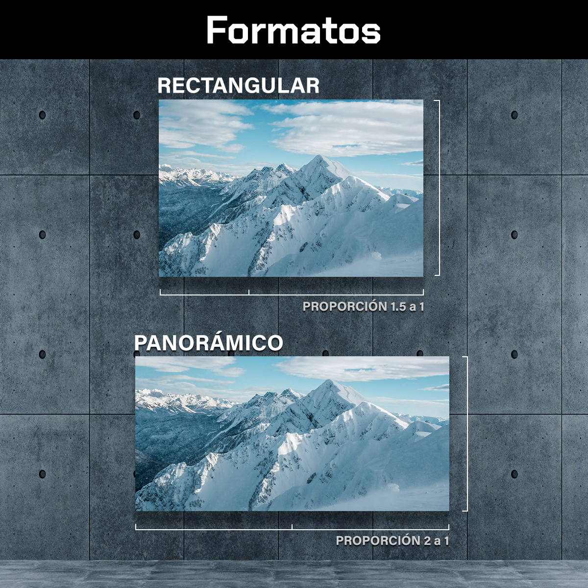 Montañas Invierno Blanco