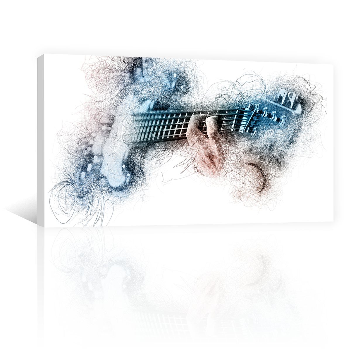 Guitarrista Tocando Surreal