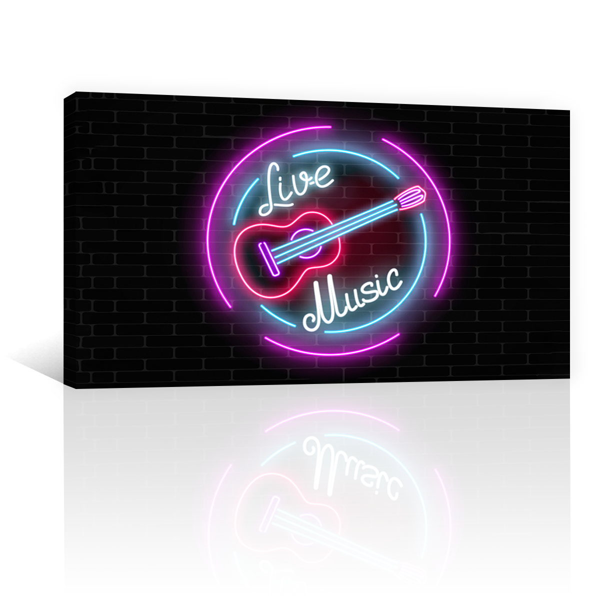 Letrero Neon De Guitarra