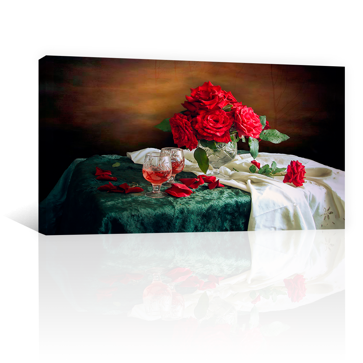Rosas Y Vino Tinto