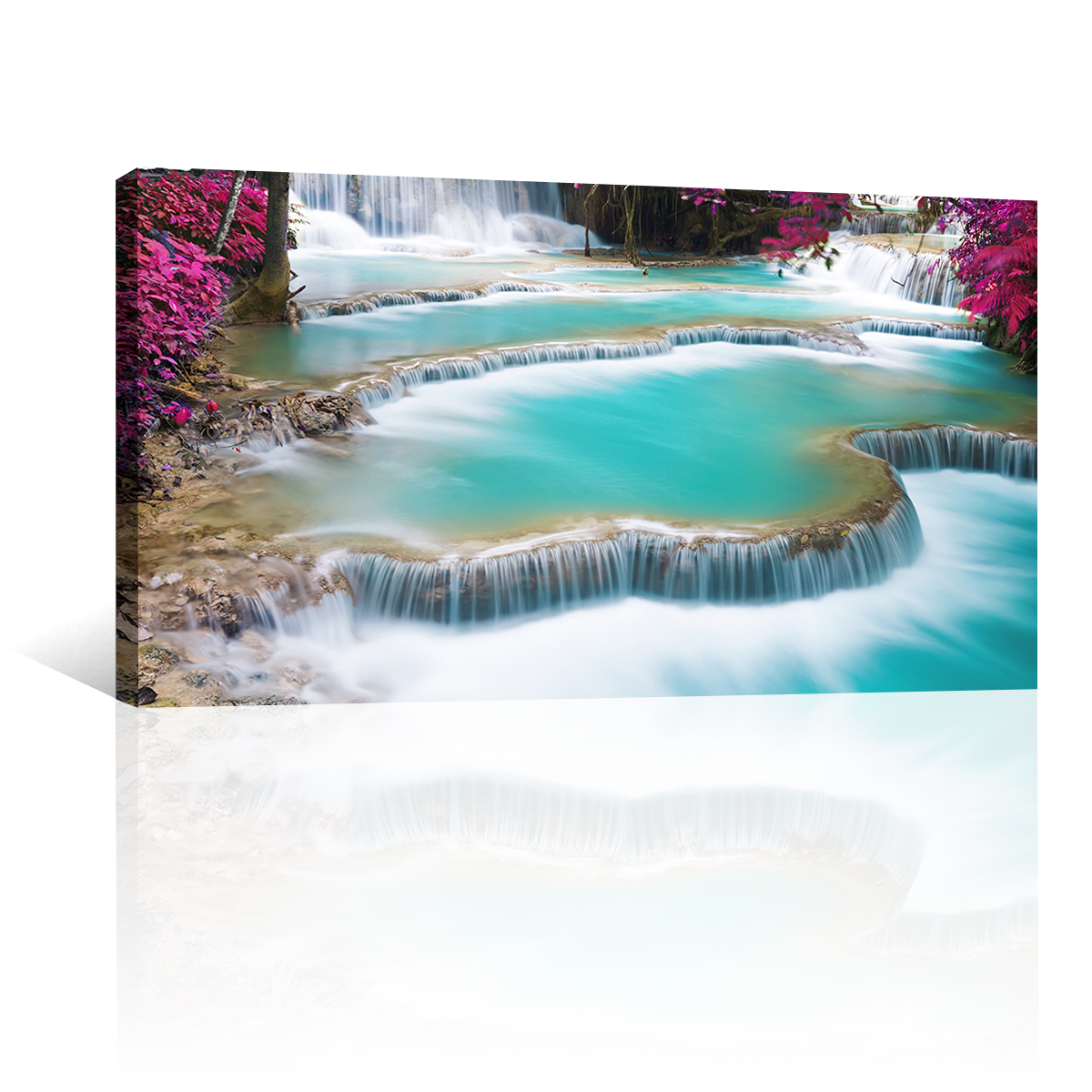 Cascada Agua Turquesa