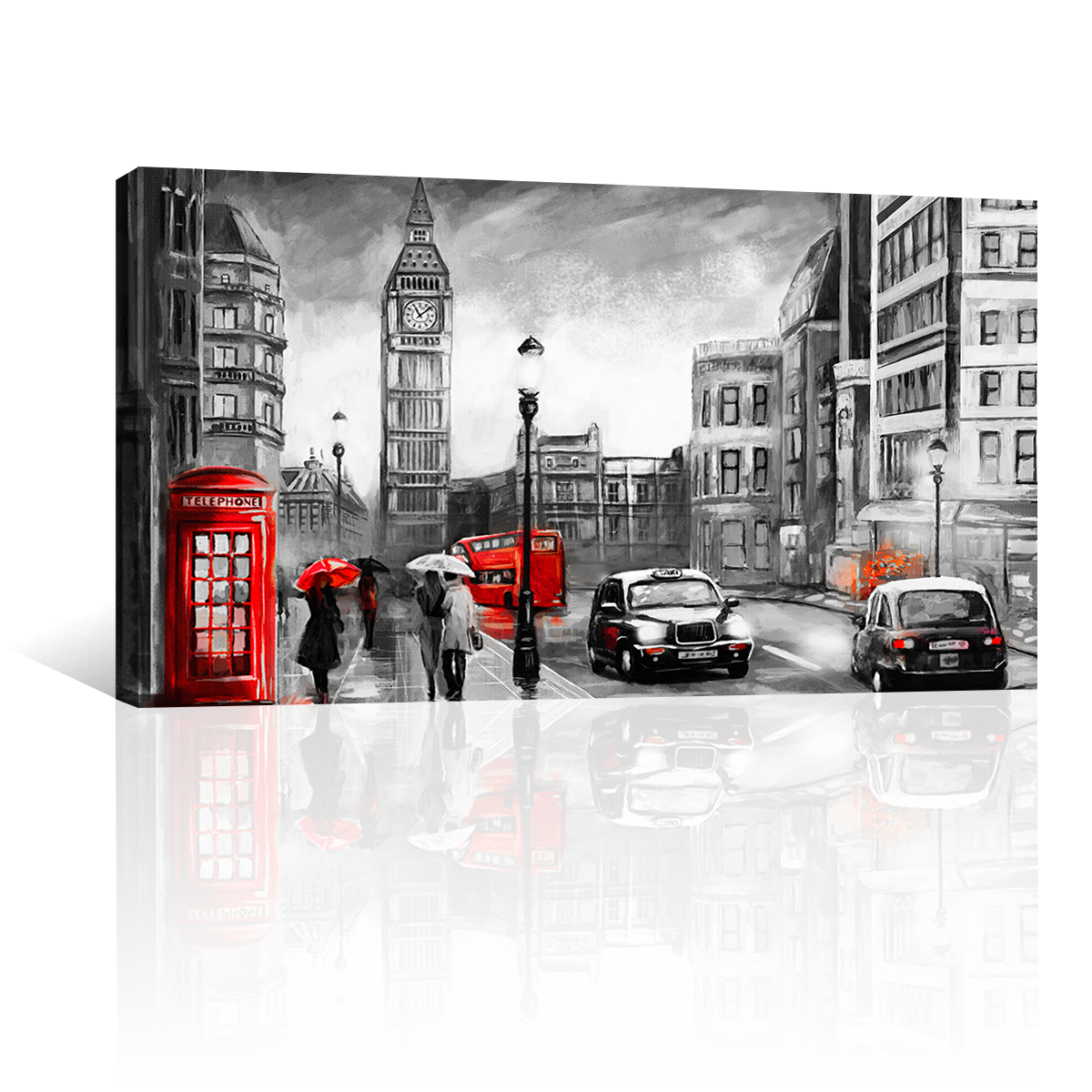 Londres Bajo Lluvia