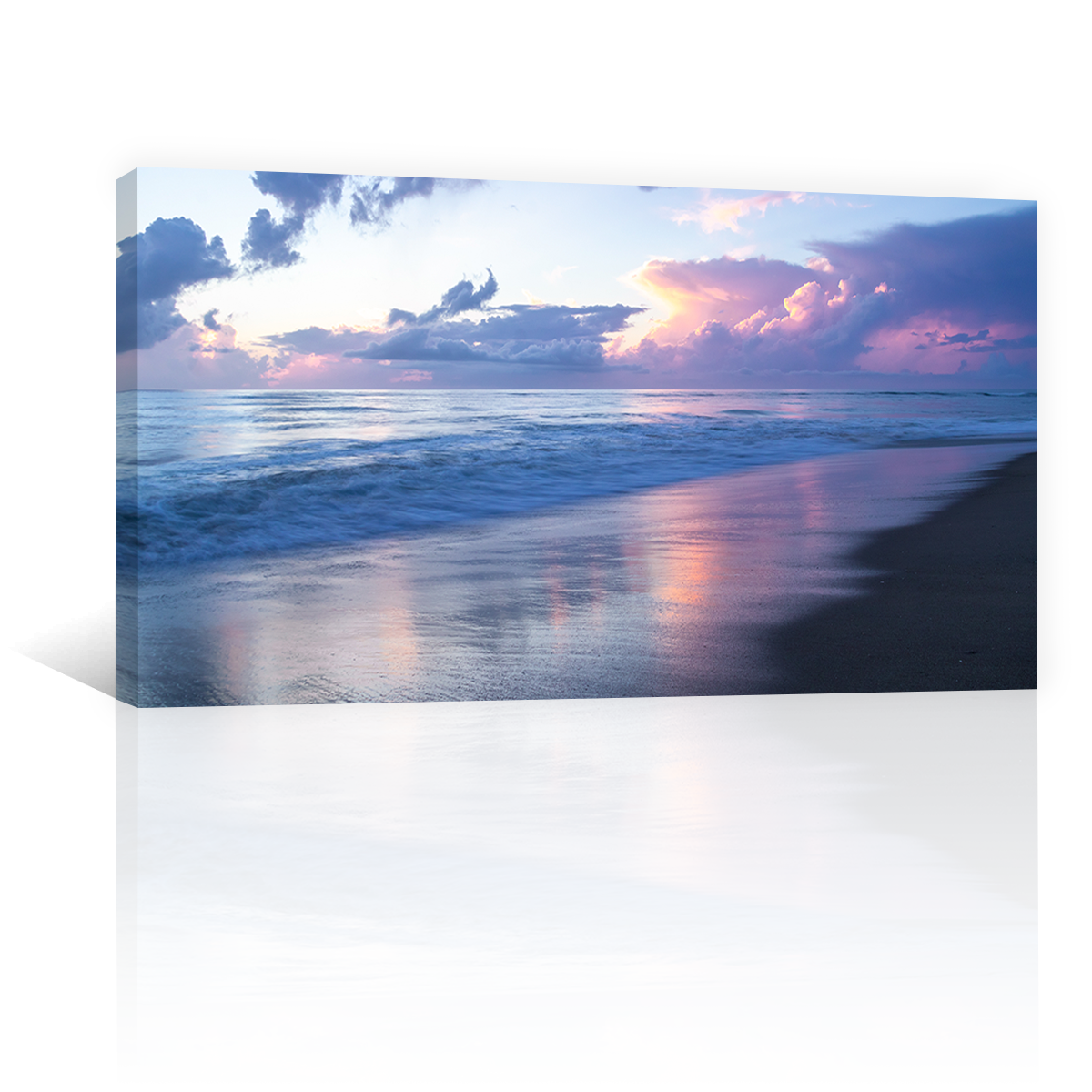 Playa Y Mar Al Amanecer