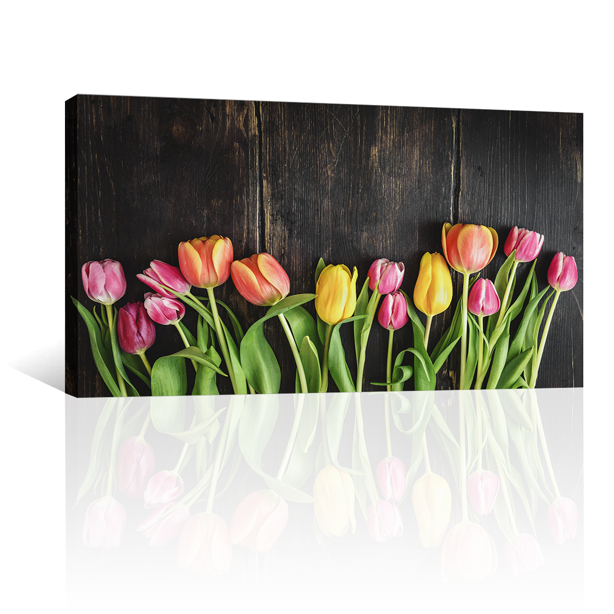 Tulipanes Madera