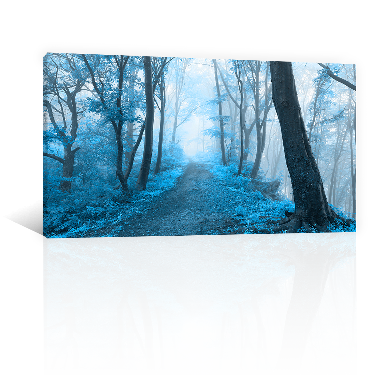 Bosque En Azul Vintage