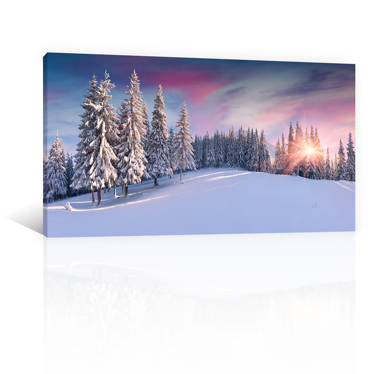 Montañas Amancer Y Nieve