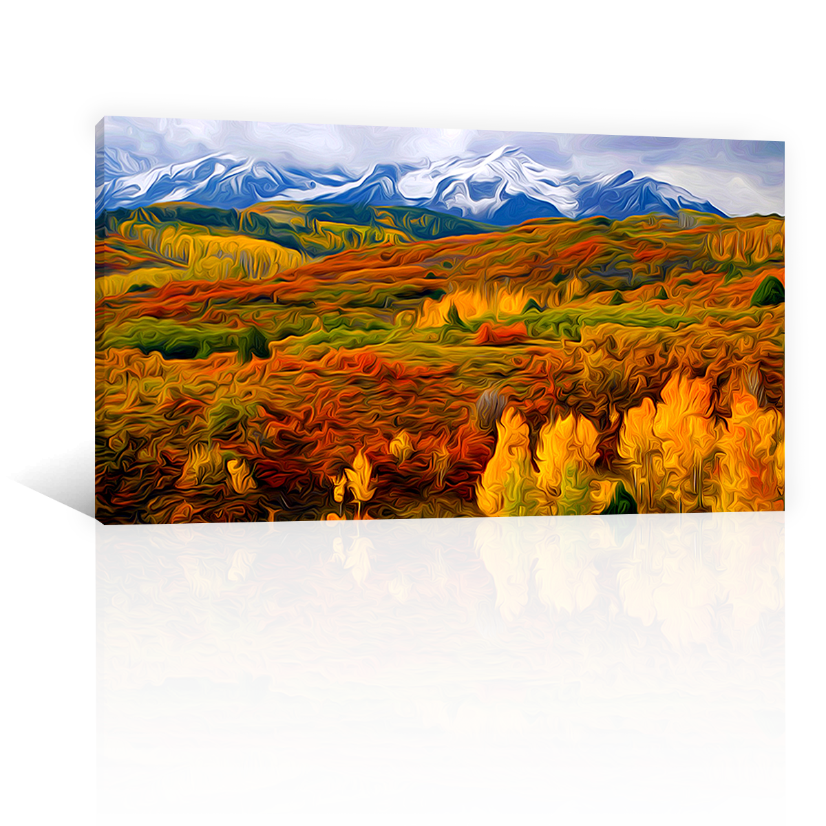 Montañas Colorado Oleo