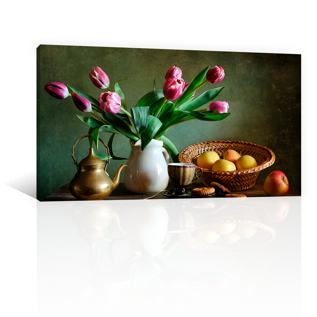Tulipanes Con Manzanas