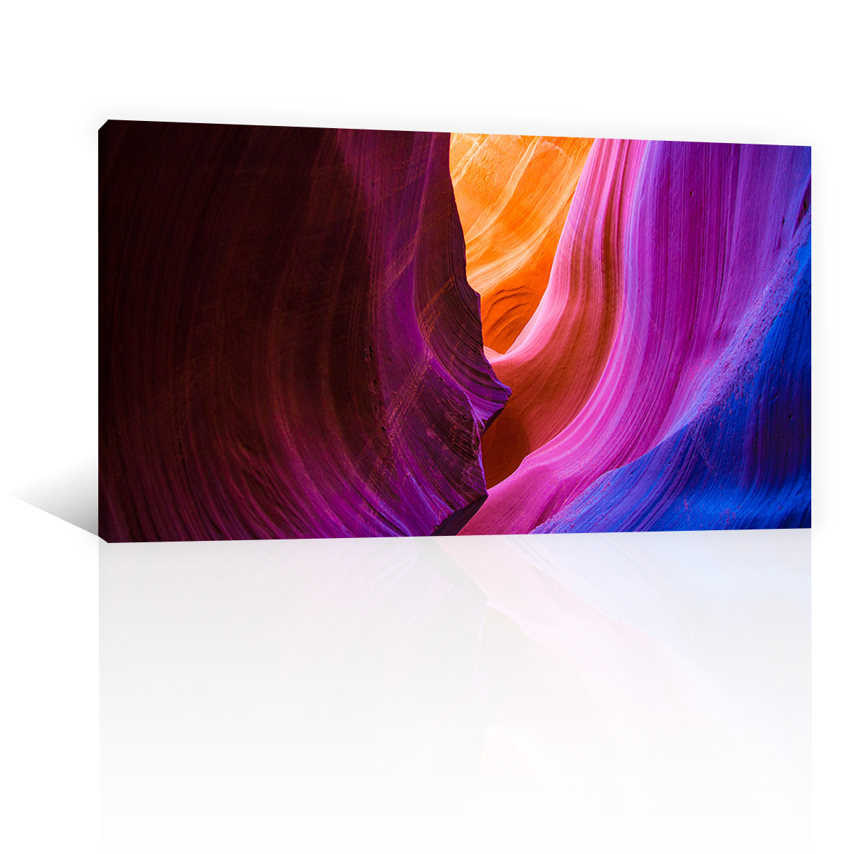 Cañones Curvas Moradas