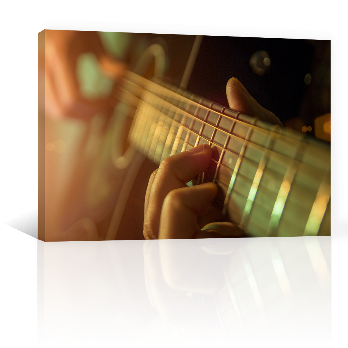 Guitarrista Con Acustica