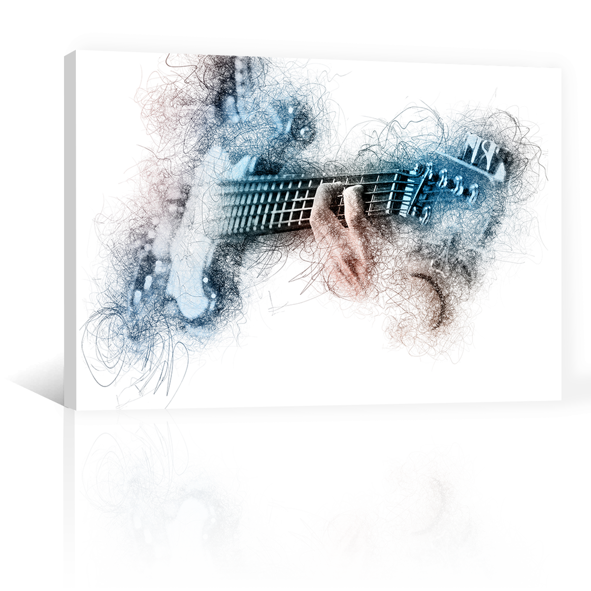 Guitarrista Tocando Surreal