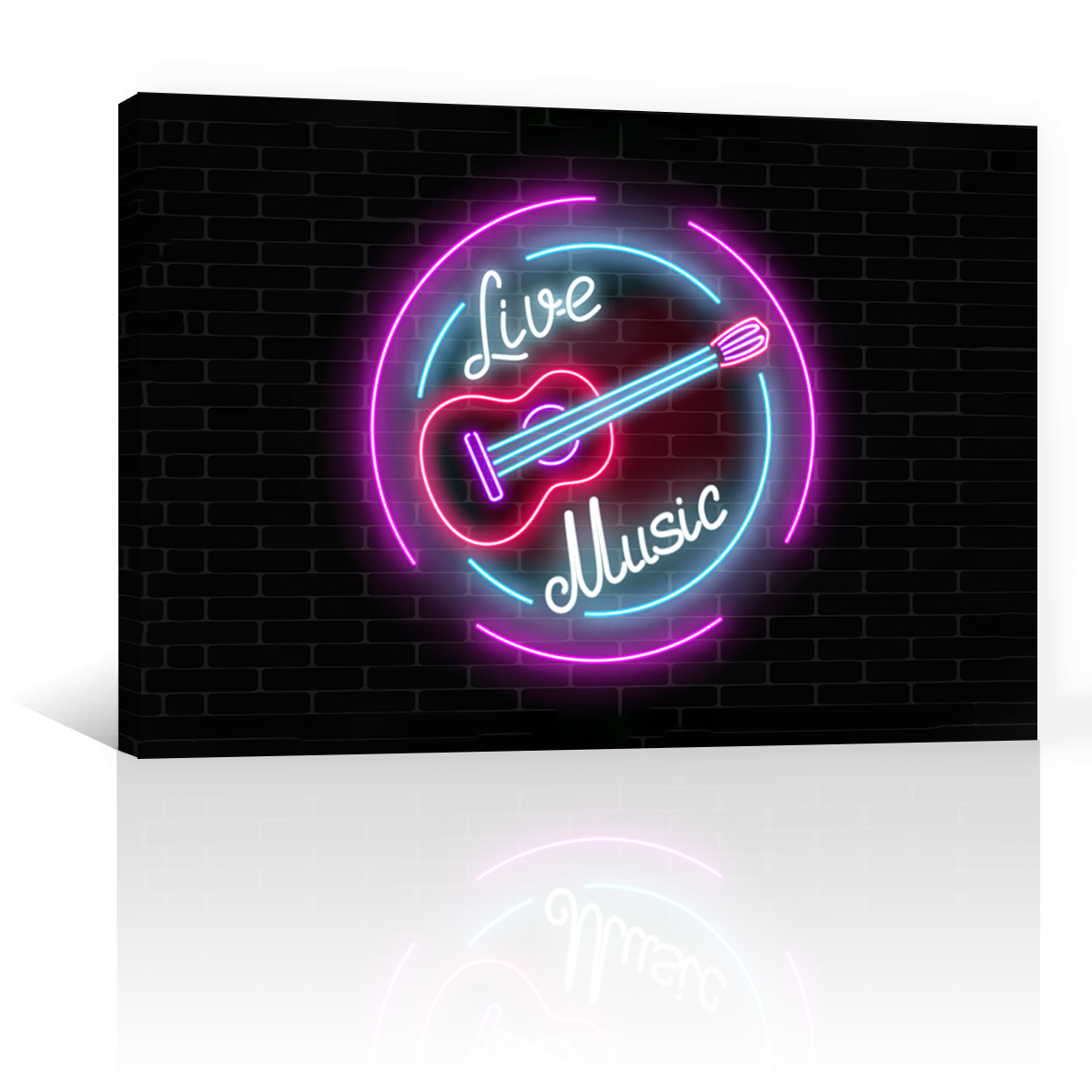 Letrero Neon De Guitarra