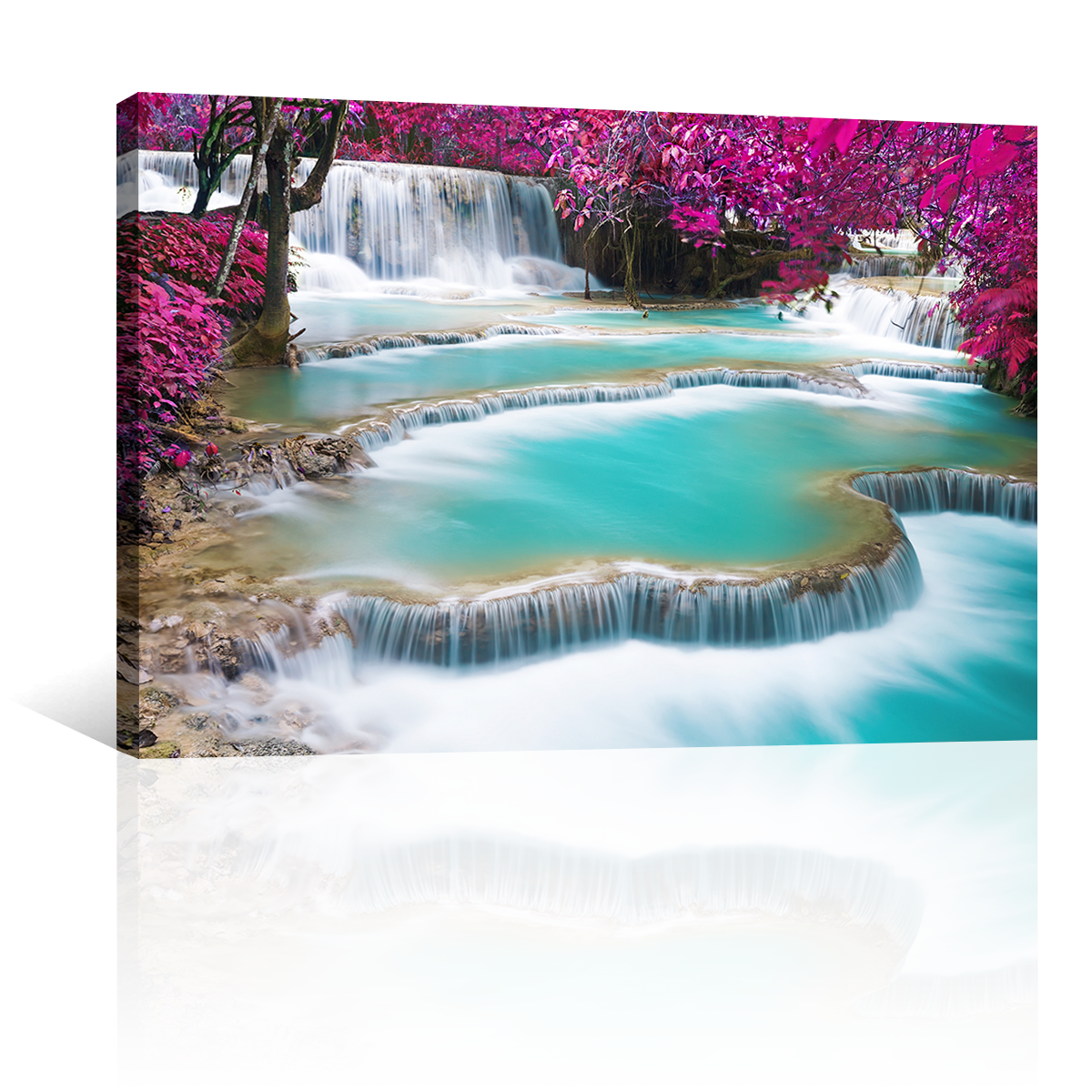 Cascada Agua Turquesa